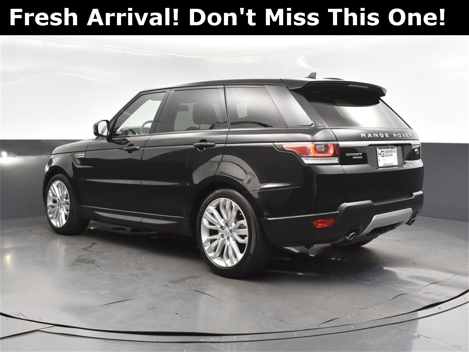 2016 Black Land Rover Range Rover Sport HSE Td6 4X4 SUV