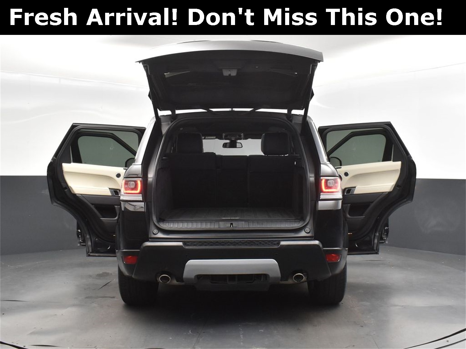 2016 Black Land Rover Range Rover Sport HSE Td6 4X4 SUV