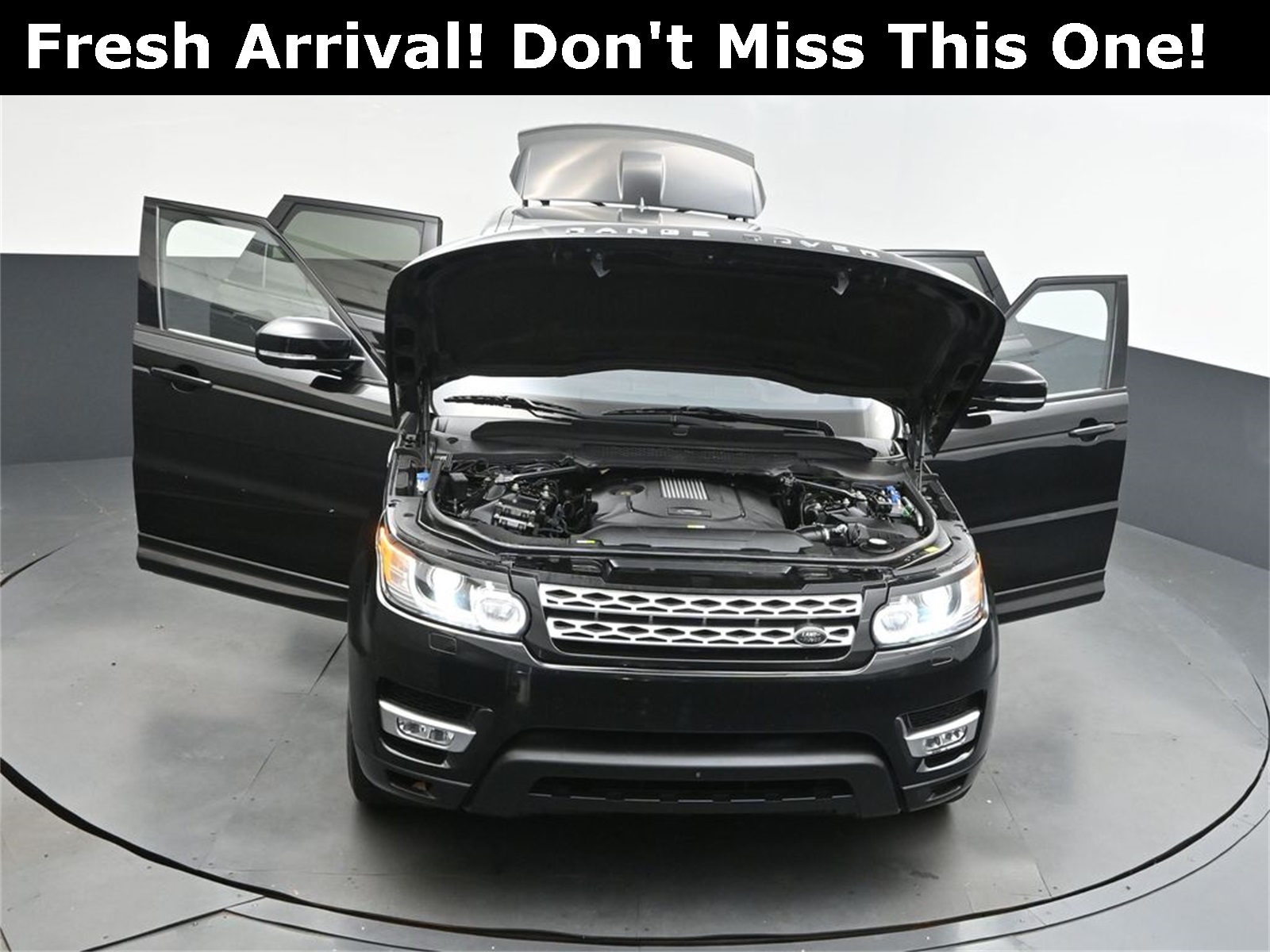 2016 Black Land Rover Range Rover Sport HSE Td6 4X4 SUV