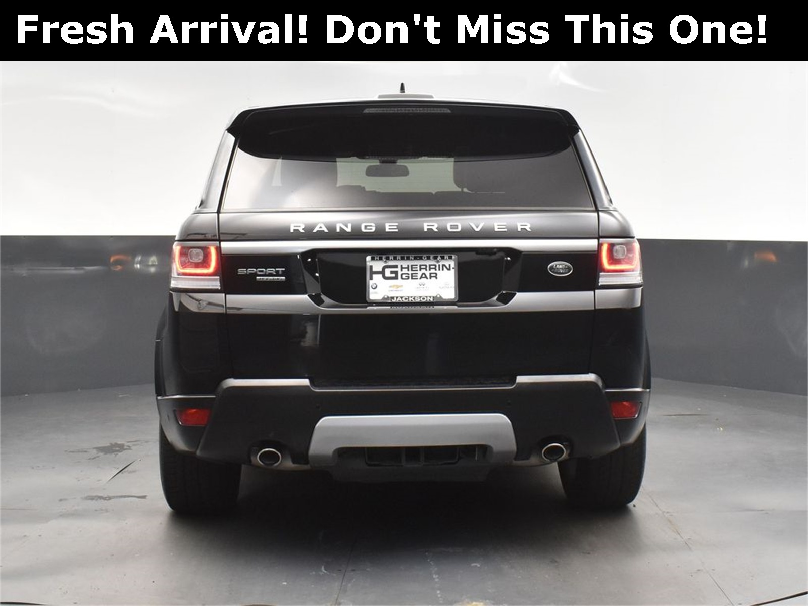 2016 Black Land Rover Range Rover Sport HSE Td6 4X4 SUV