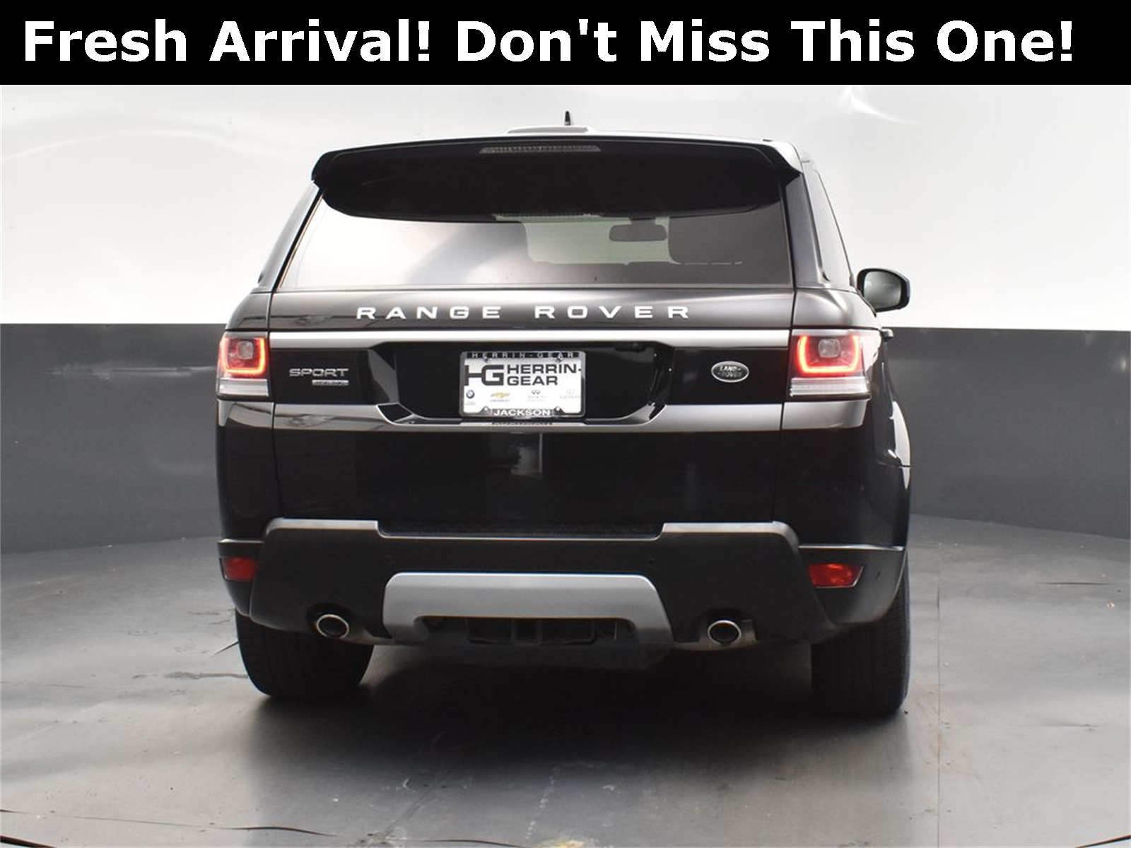 2016 Black Land Rover Range Rover Sport HSE Td6 4X4 SUV