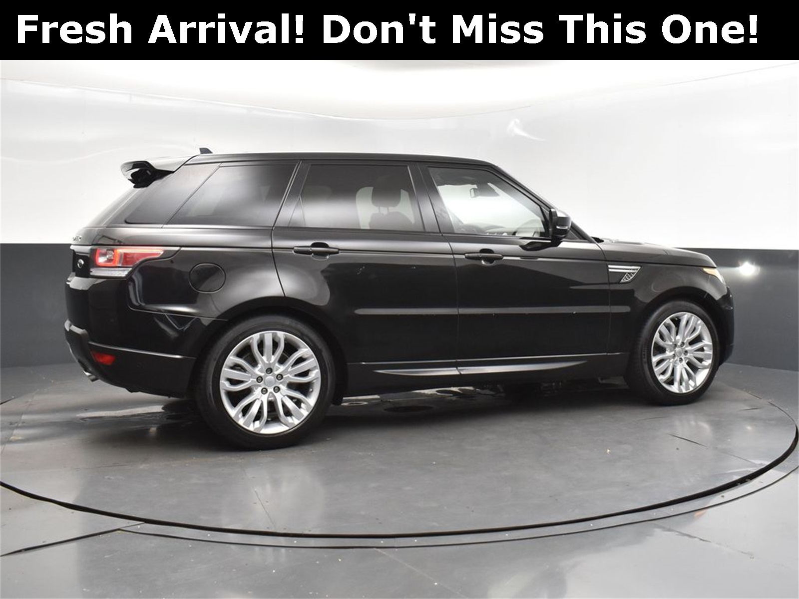 2016 Black Land Rover Range Rover Sport HSE Td6 4X4 SUV
