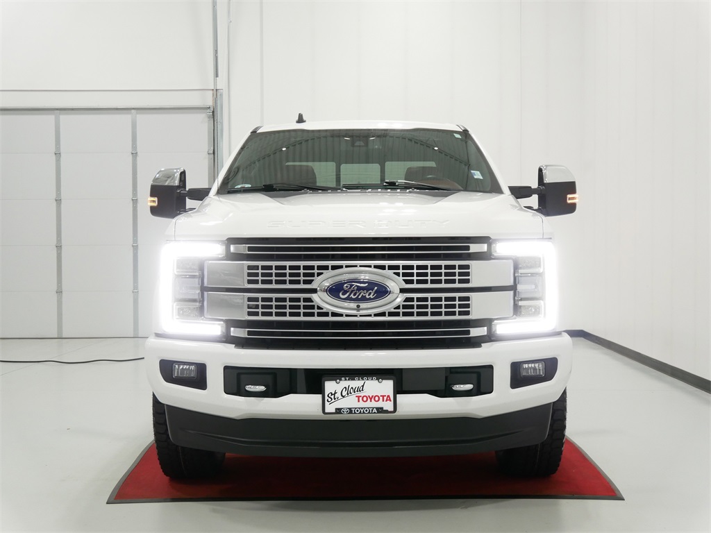 Used 2019 Ford F-250 Super Duty Platinum with VIN 1FT7W2BT8KED11603 for sale in Waite Park, Minnesota