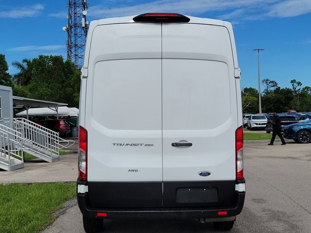 2023 Oxford White Ford Transit Cargo Van Base AWD Van