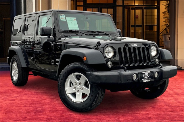 Used 2016 Jeep Wrangler Unlimited Sport S with VIN 1C4BJWDG3GL279582 for sale in Pasadena, CA