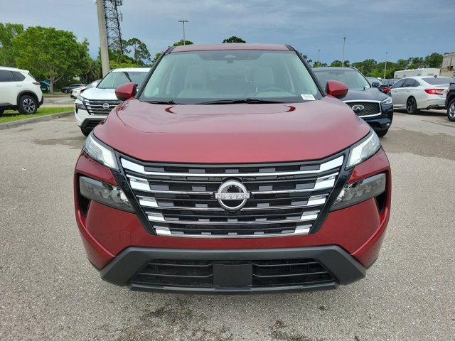 2025 Scarlet Ember Tintcoat Nissan Rogue SV FWD SUV