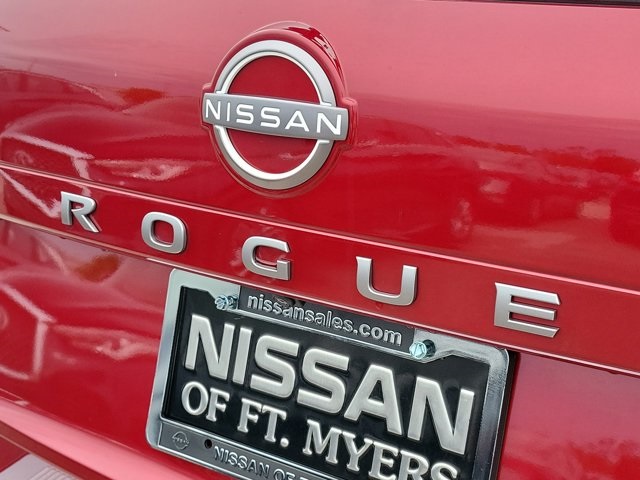 2025 Scarlet Ember Tintcoat Nissan Rogue SV FWD SUV
