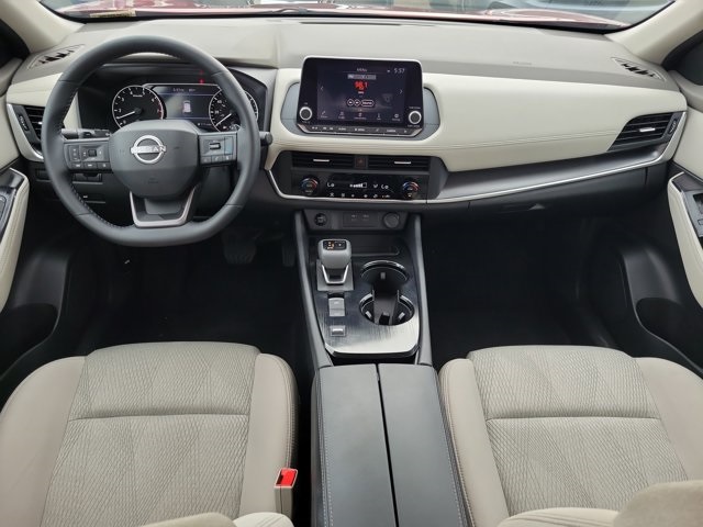 2025 Scarlet Ember Tintcoat Nissan Rogue SV FWD SUV