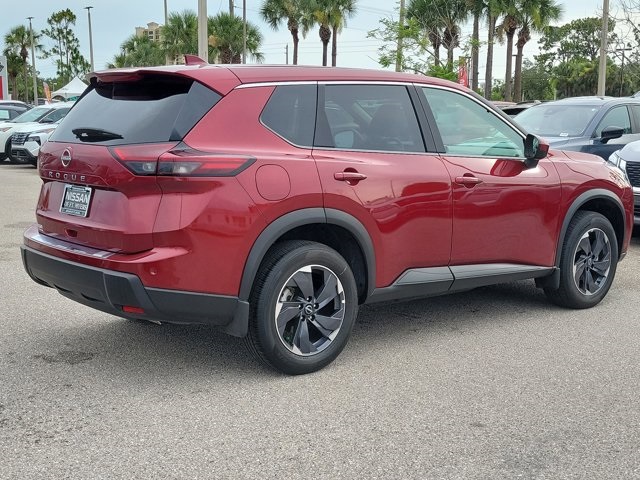 2025 Scarlet Ember Tintcoat Nissan Rogue SV FWD SUV