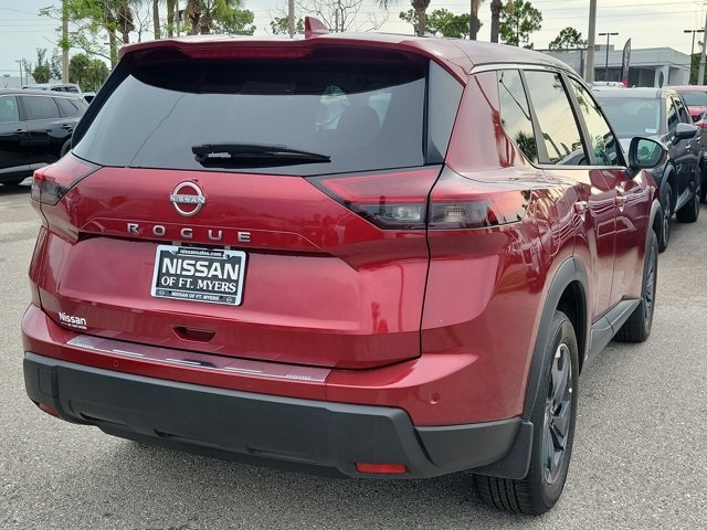 2025 Scarlet Ember Tintcoat Nissan Rogue SV FWD SUV