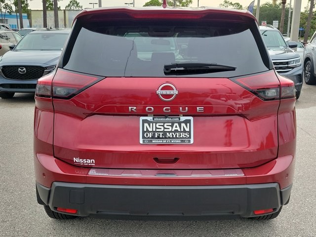 2025 Scarlet Ember Tintcoat Nissan Rogue SV FWD SUV