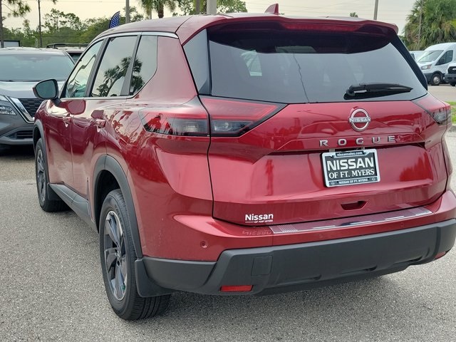 2025 Scarlet Ember Tintcoat Nissan Rogue SV FWD SUV
