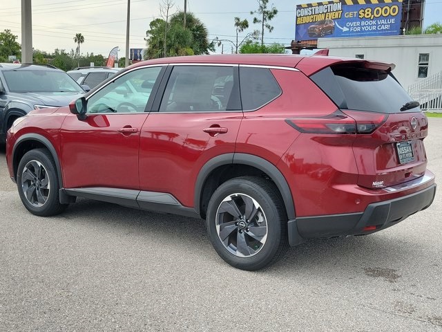 2025 Scarlet Ember Tintcoat Nissan Rogue SV FWD SUV