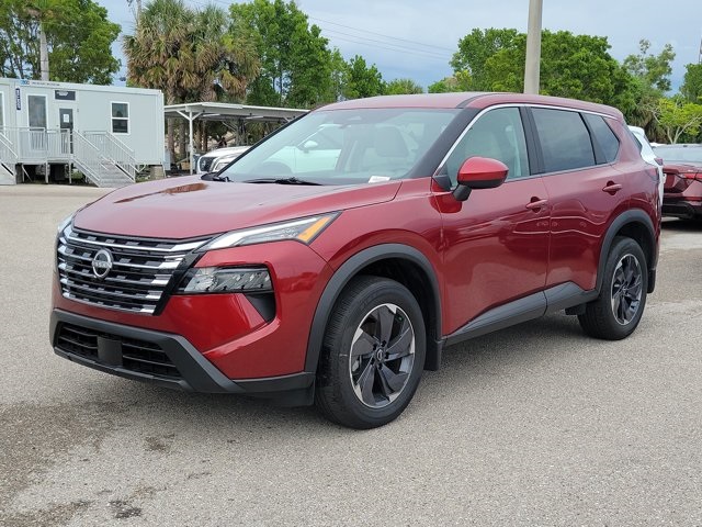 2025 Scarlet Ember Tintcoat Nissan Rogue SV FWD SUV