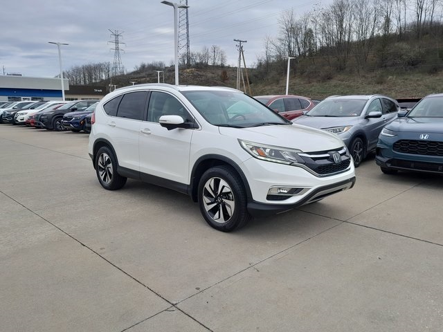 Used 2016 Honda CR-V Touring with VIN 5J6RM4H92GL047362 for sale in Triadelphia, WV