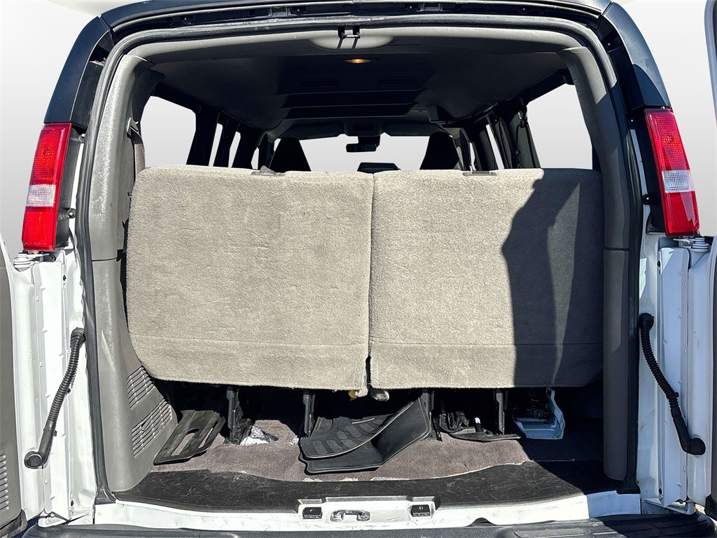 2021 Summit White Chevrolet Express Passenger LT RWD Van