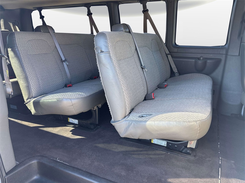 2021 Summit White Chevrolet Express Passenger LT RWD Van