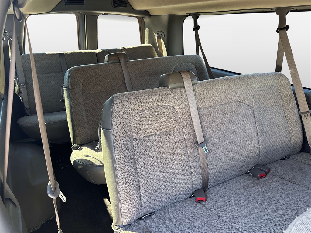 2021 Summit White Chevrolet Express Passenger LT RWD Van