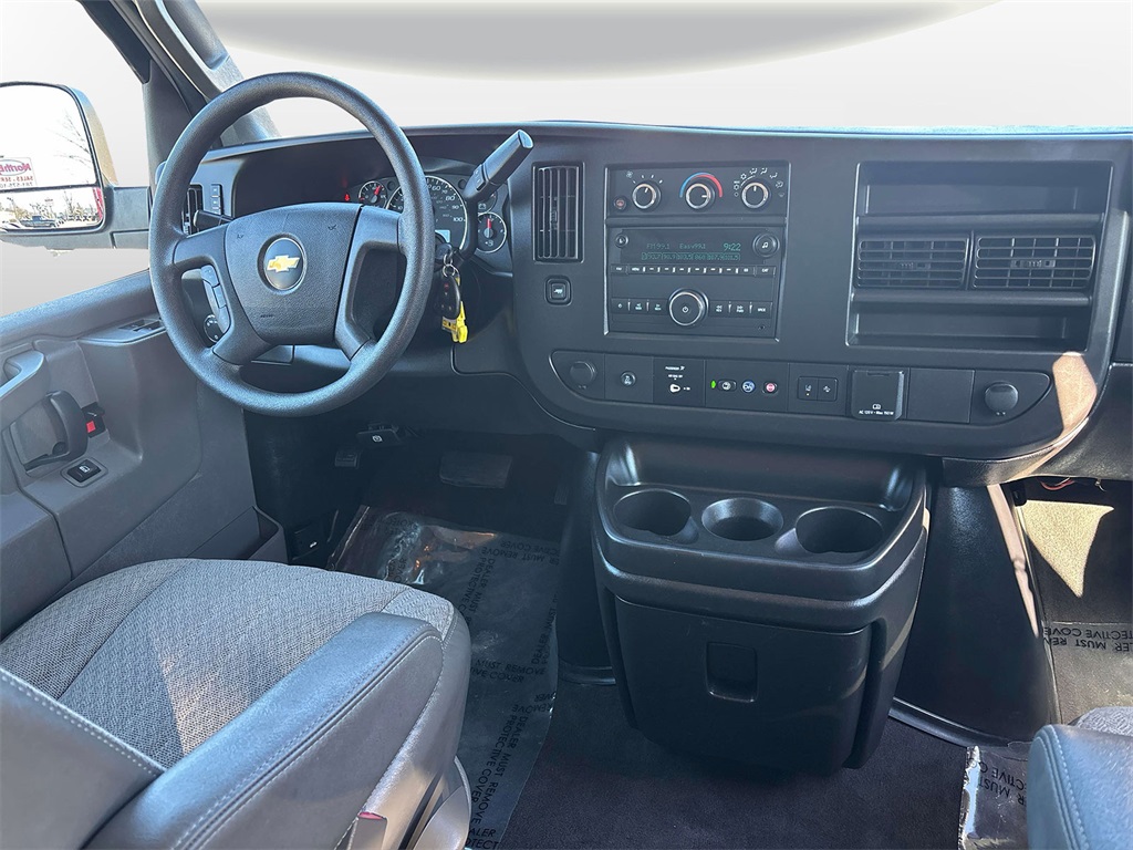2021 Summit White Chevrolet Express Passenger LT RWD Van