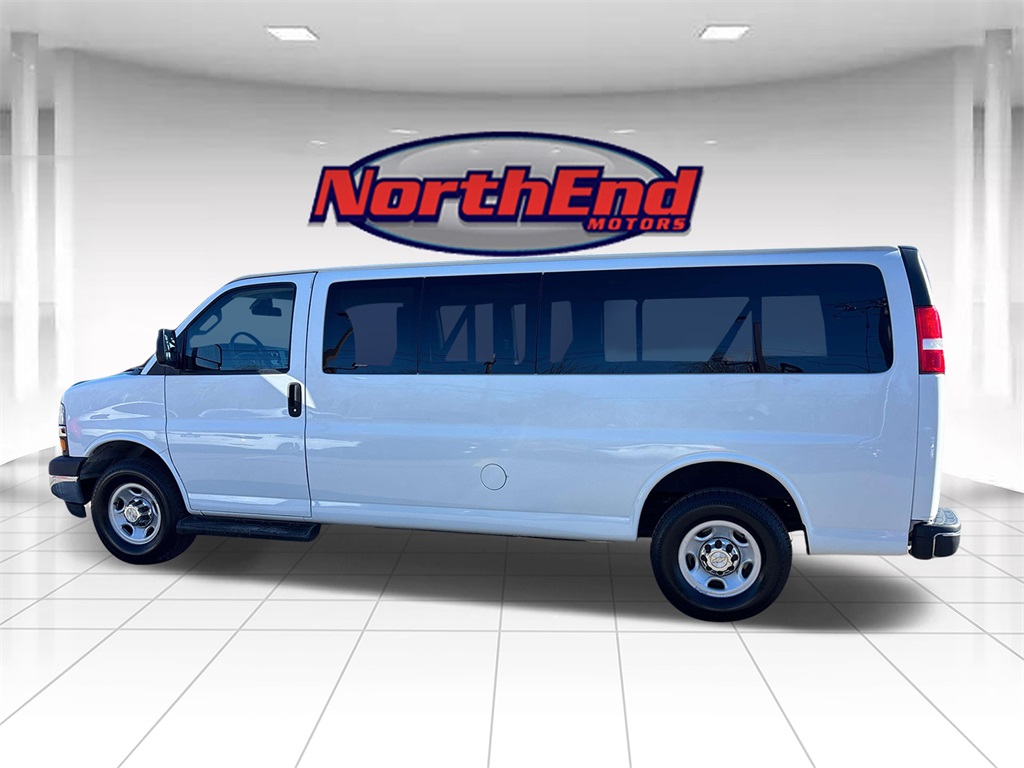 2021 Summit White Chevrolet Express Passenger LT RWD Van