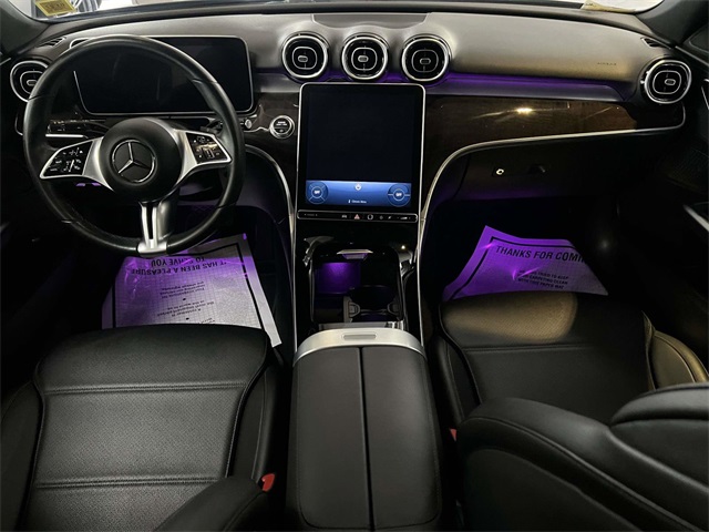 used 2022 Mercedes-Benz C-Class car, priced at $34,991
