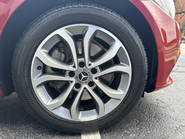 2017 Red Mercedes-Benz C-Class C 300 AWD Sedan