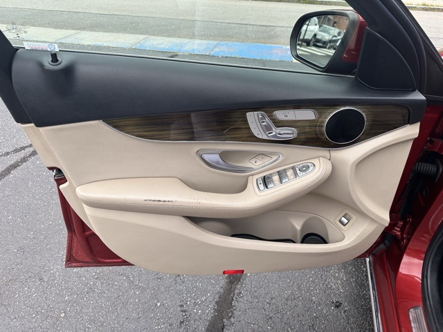 2017 Red Mercedes-Benz C-Class C 300 AWD Sedan