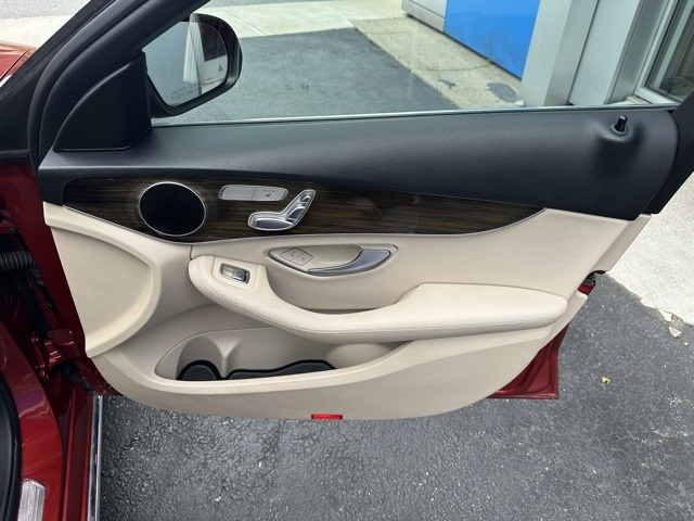 2017 Red Mercedes-Benz C-Class C 300 AWD Sedan