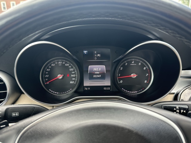 2017 Red Mercedes-Benz C-Class C 300 AWD Sedan