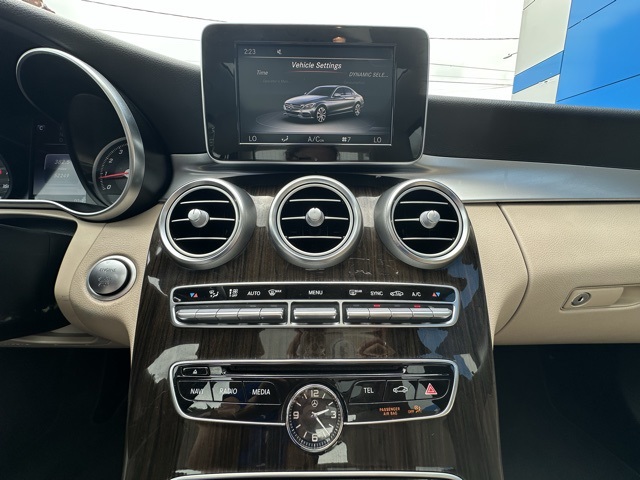 2017 Red Mercedes-Benz C-Class C 300 AWD Sedan