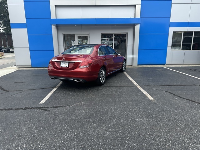 2017 Red Mercedes-Benz C-Class C 300 AWD Sedan