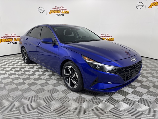 2023 Intense Blue Hyundai Elantra SEL FWD Sedan
