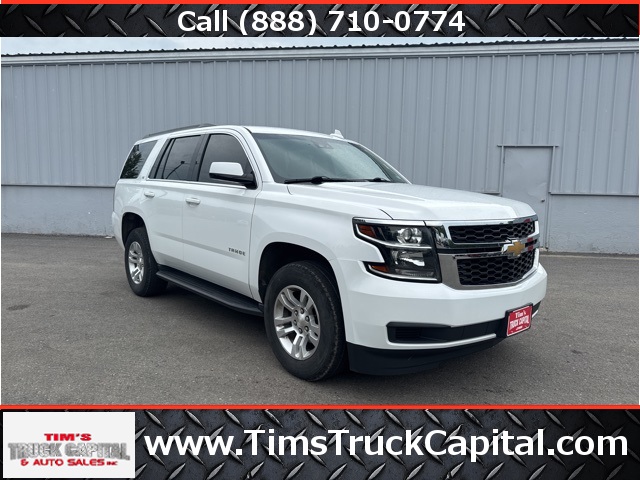 2019 Summit White Chevrolet Tahoe LT SUV
