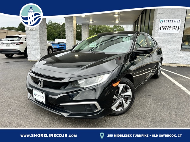 2019 Black Honda Civic Sedan LX FWD Sedan