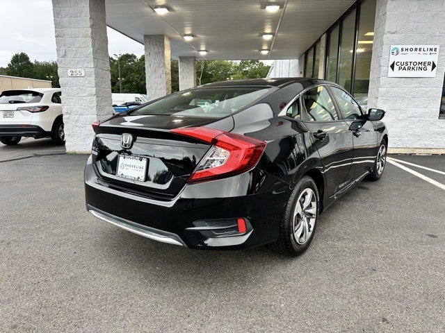 2019 Black Honda Civic Sedan LX FWD Sedan
