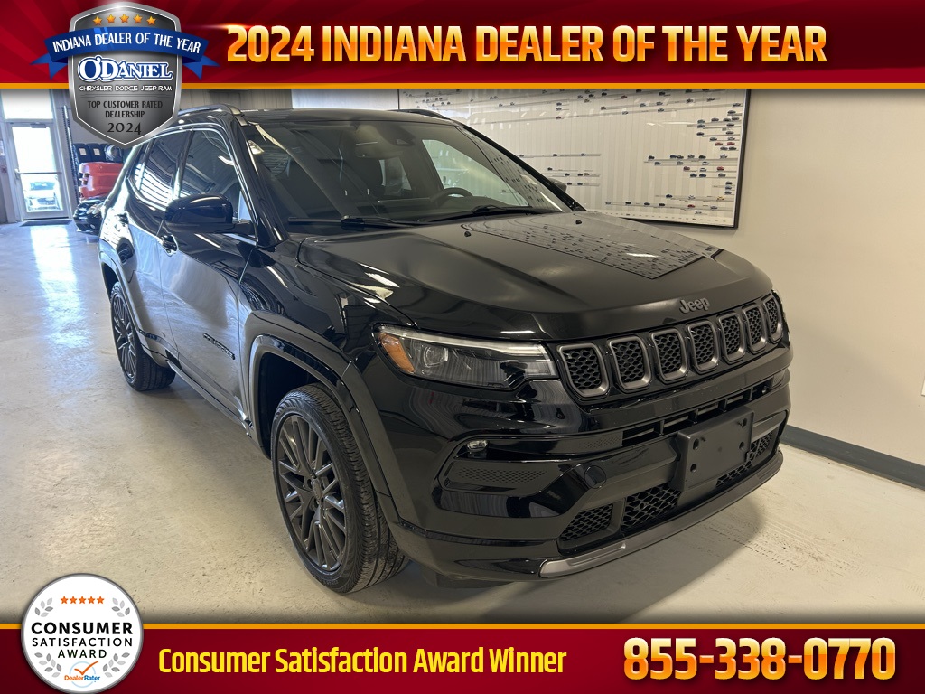used 2023 Jeep Compass car, priced at $24,156