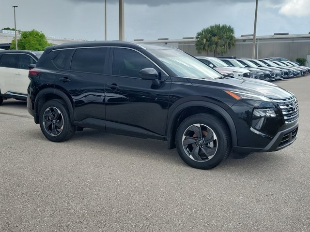 2024 Super Black Nissan Rogue SV AWD SUV