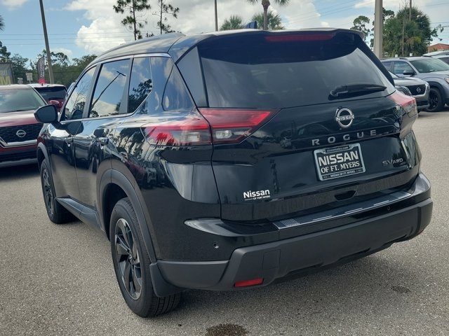 2024 Super Black Nissan Rogue SV AWD SUV