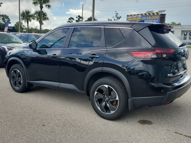2024 Super Black Nissan Rogue SV AWD SUV