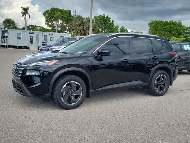 2024 Super Black Nissan Rogue SV AWD SUV