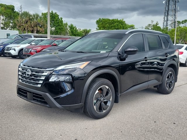 2024 Super Black Nissan Rogue SV AWD SUV