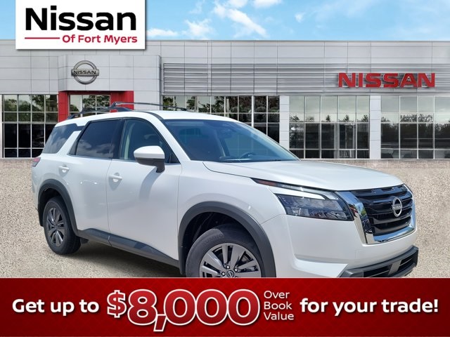 2025 White Pearl Nissan Pathfinder SV FWD SUV