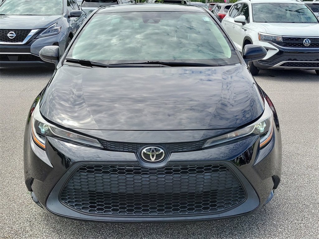 2021 Black Sand Pearl Toyota Corolla LE FWD Sedan