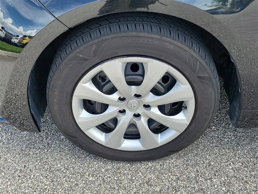 2021 Black Sand Pearl Toyota Corolla LE FWD Sedan