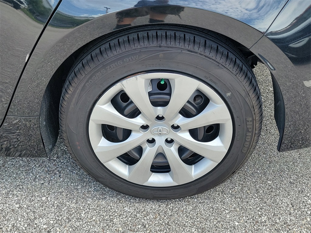 2021 Black Sand Pearl Toyota Corolla LE FWD Sedan