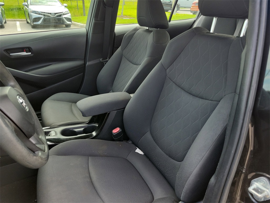 2021 Black Sand Pearl Toyota Corolla LE FWD Sedan