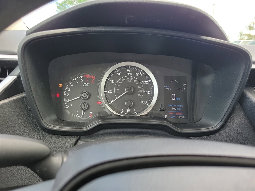 2021 Black Sand Pearl Toyota Corolla LE FWD Sedan