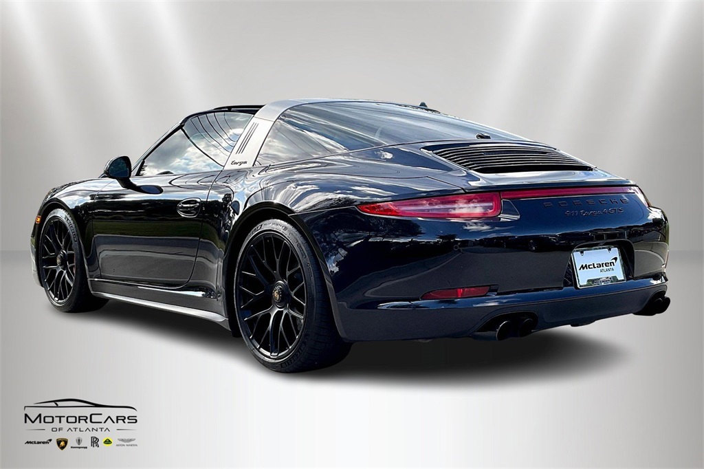 2016 Jet Black Metallic Porsche 911 Targa 4 GTS AWD Coupe
