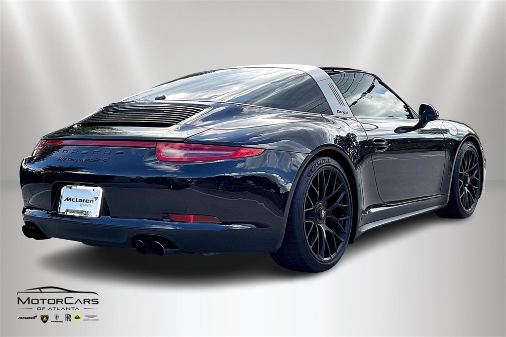 2016 Jet Black Metallic Porsche 911 Targa 4 GTS AWD Coupe