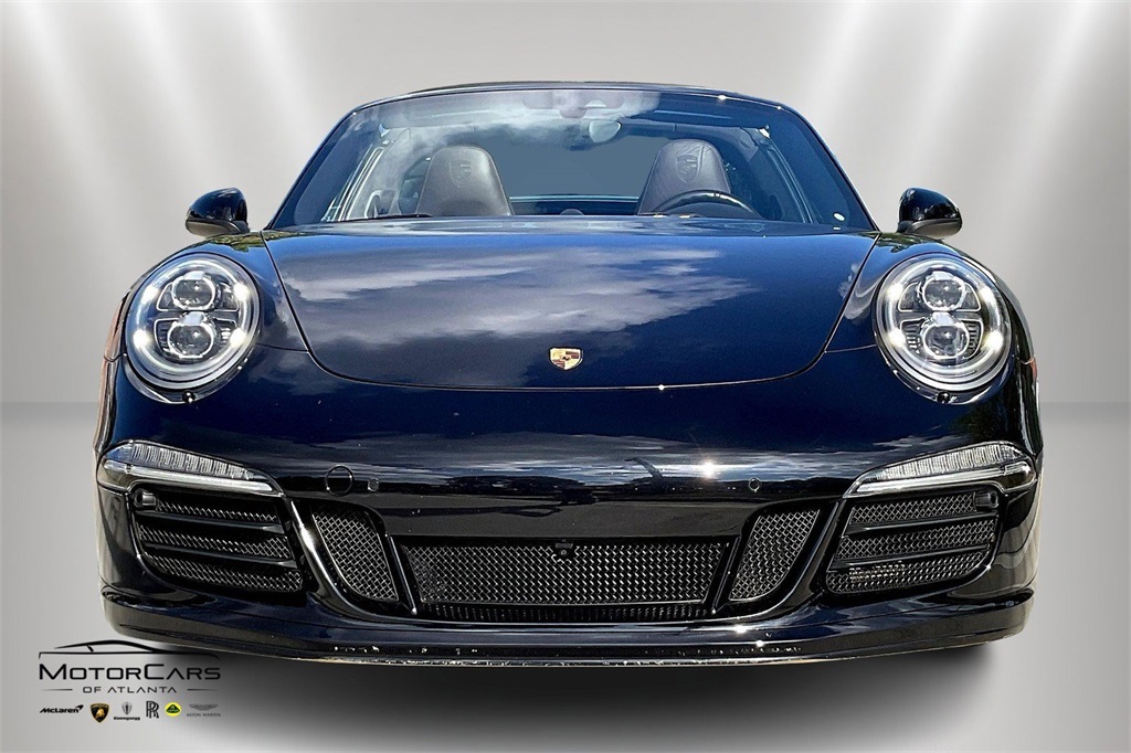 2016 Jet Black Metallic Porsche 911 Targa 4 GTS AWD Coupe